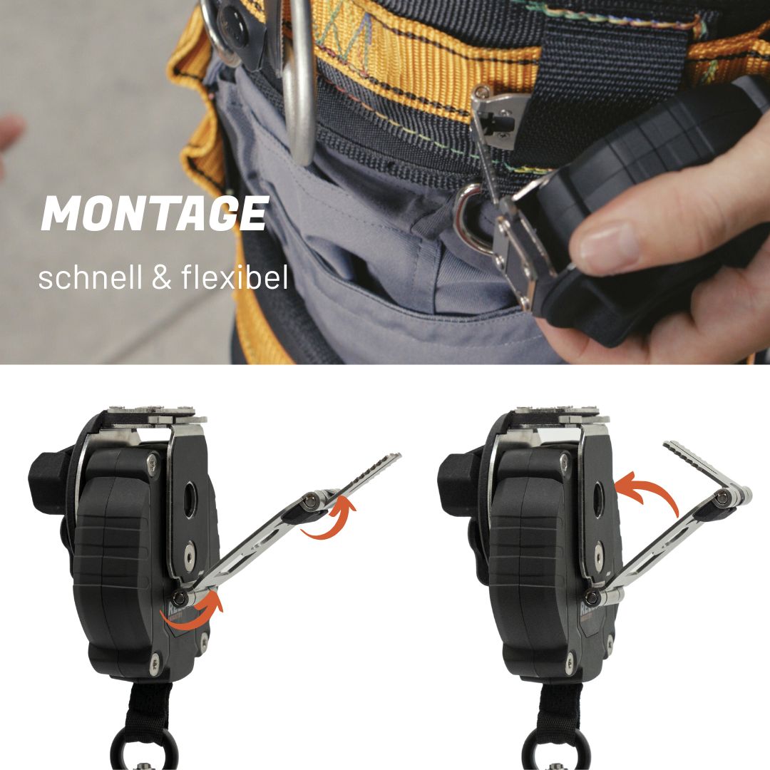REELOQ Werkzeugsicherung inkl. Holster SET