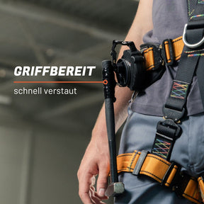 REELOQ tool safety device including holster