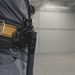 REELOQ tool safety device including holster